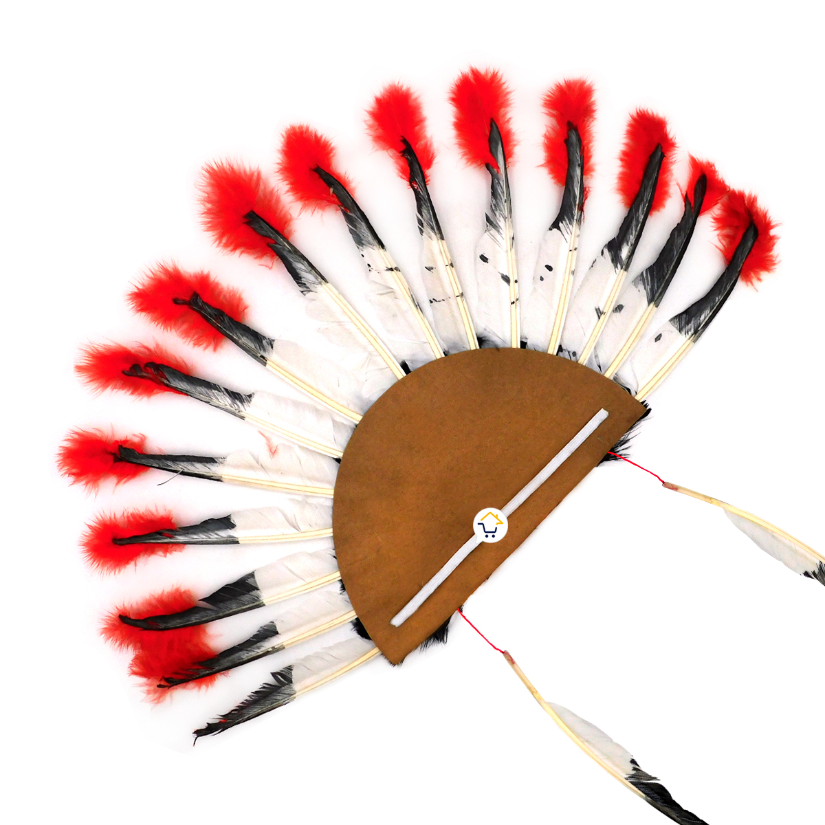 Miniatura 6 de Penacho Indio Jefe Pluma Diadema C2010